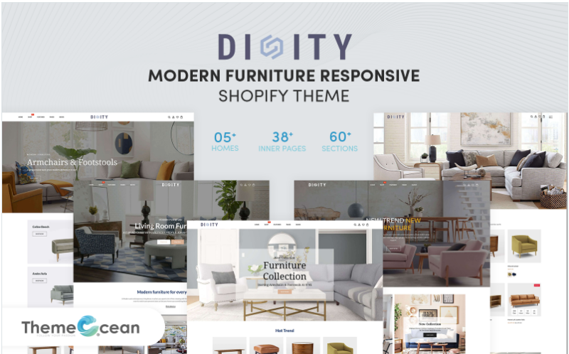 Dinity – Modern Furniture Responsive Shopify Theme