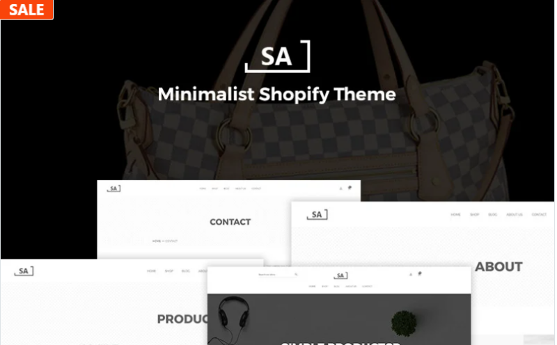 Sa – Minimalist Shopify Theme