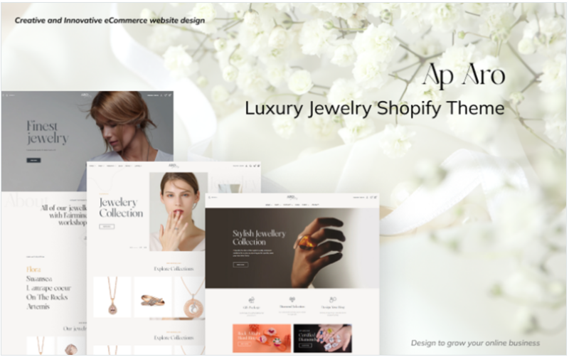 TM Aro – Jewelry Store Shopify Theme