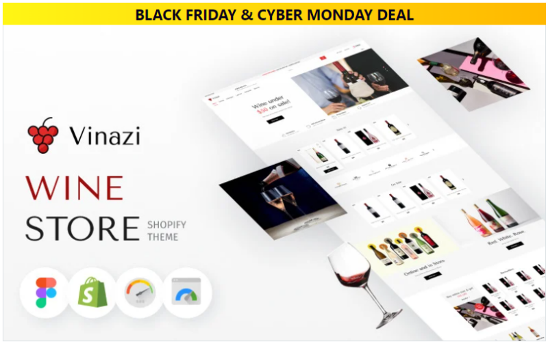 Vinazi – Beverage & Wine eCommerce Shopify Theme