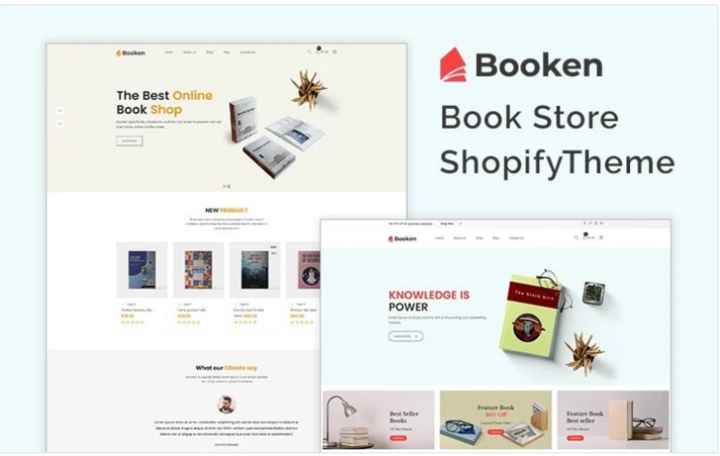 Booken – Book Store Shopify Theme