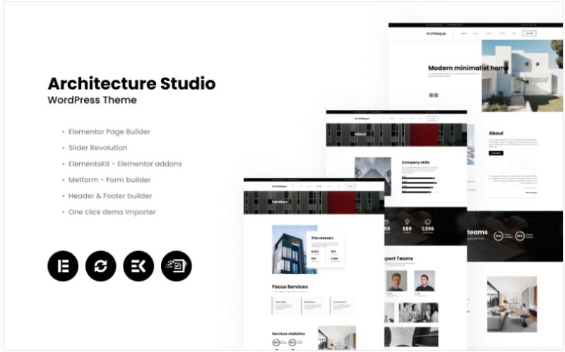 Architeque – Architecture Studio WordPress Theme