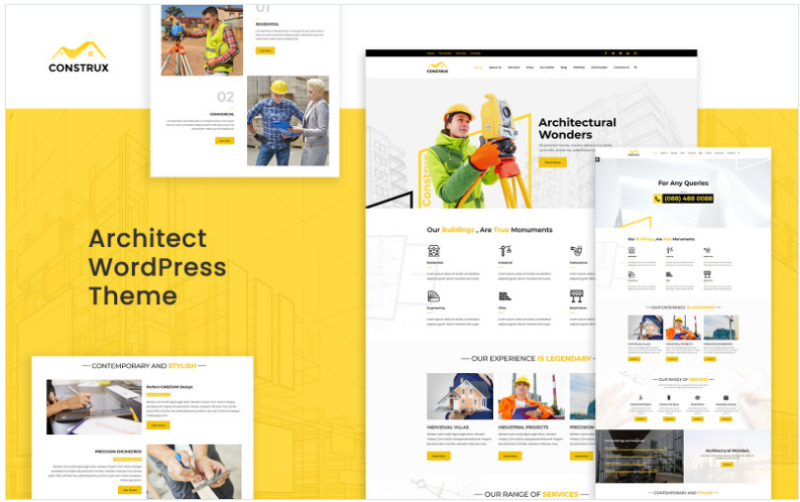 Construx – WordPress Construction Theme