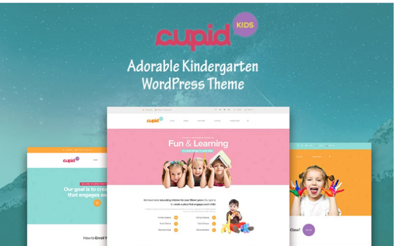 CUPID – Adorable Kindergarten WordPress Theme