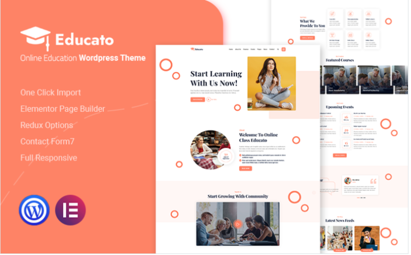 Educato – Online Education WordPress Theme