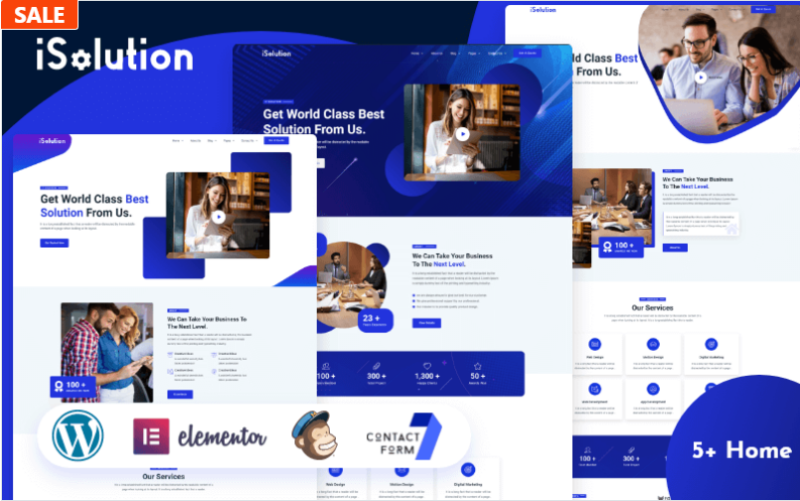 iSolution – IT Solution & IT Services Technology WordPress Theme