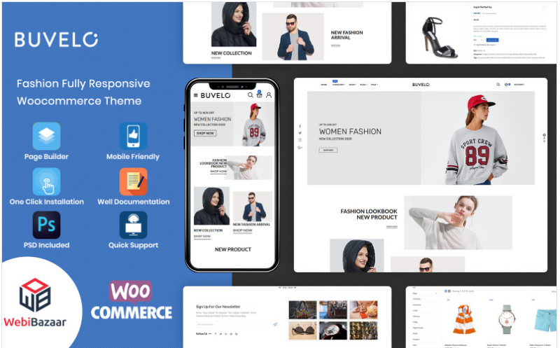 Buvelo – Multipurpose Fashion Store WooCommerce Theme