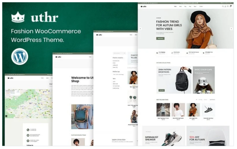 Uthr – Fashion FREE WooCommerce Theme