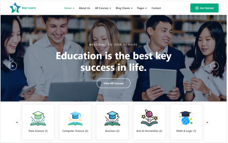 Star Learn – Educational and Online Course WordPress Theme(m)