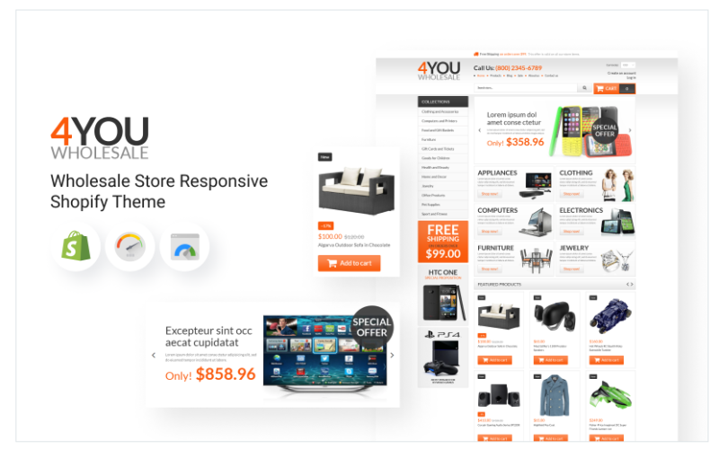 Wholesale Store Responsive Shopify Theme