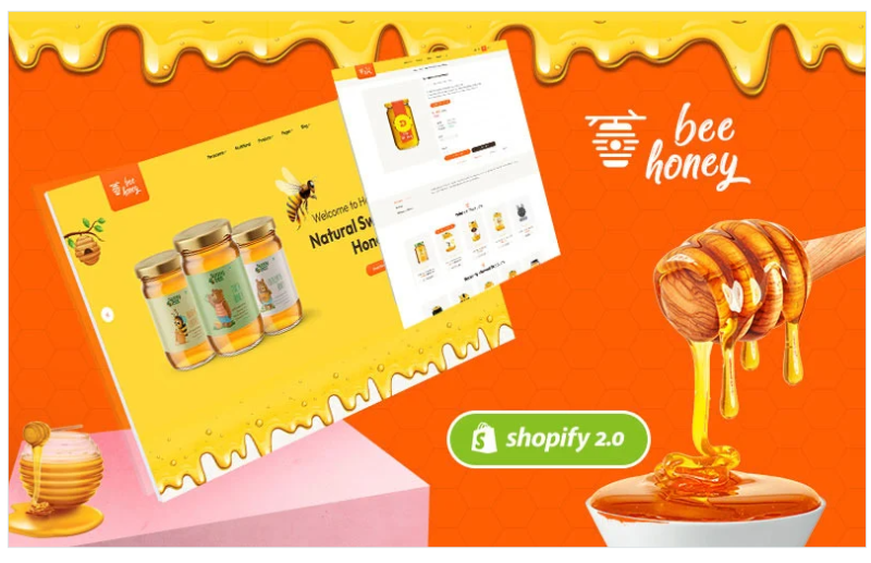 HoneyBee – A Clean, Professional & Modern Shopify OS2.0 Responsive Theme