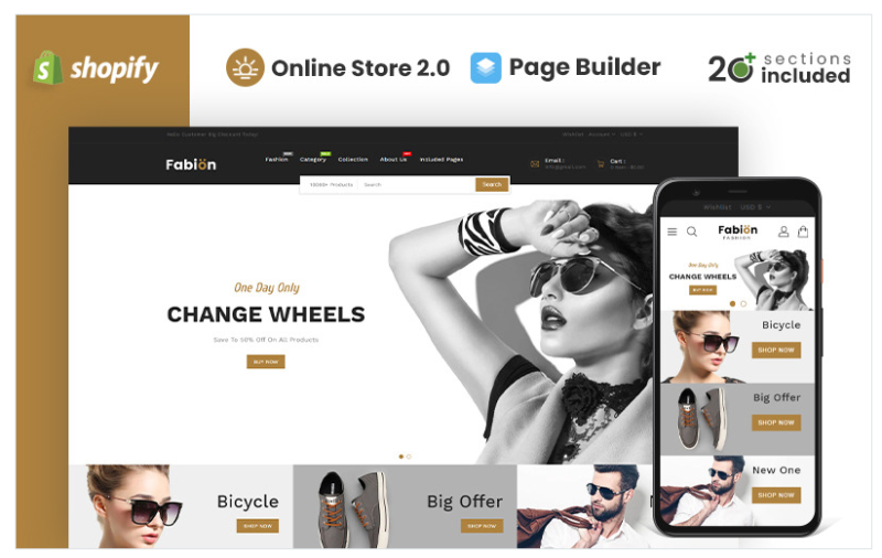 Fabion Fashion Store Shopify Theme