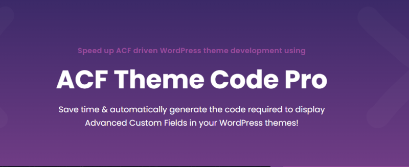 ACF Theme Code Pro 2.5.5