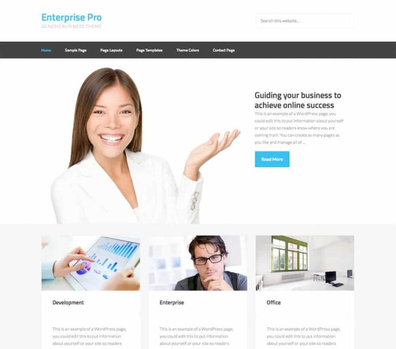 StudioPress Enterprise Pro Genesis WordPress Theme 2.1.2