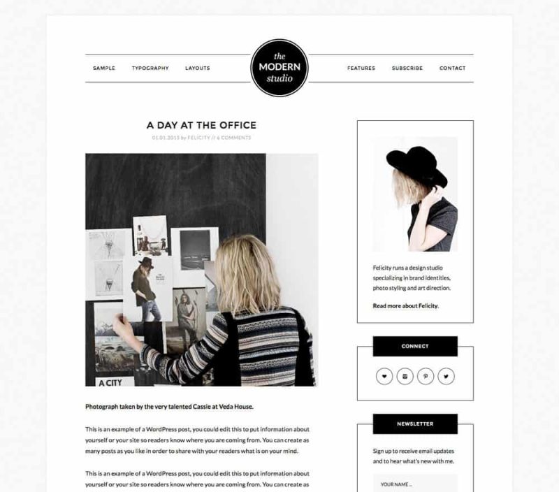 StudioPress Modern Studio Pro Genesis WordPress Theme 1.0.3