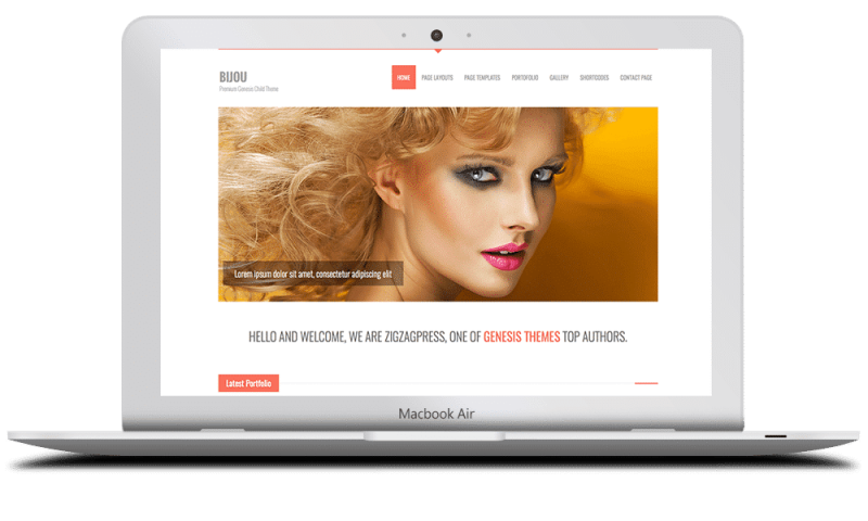 ZigZagPress Bijou WordPress Theme 1.3.3