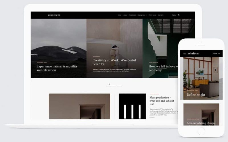 Themes Kingdom Reinform WordPress Theme 1.1.2