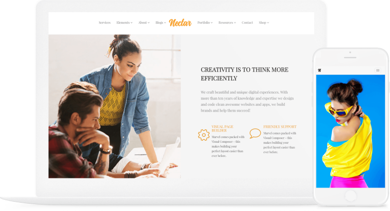 VisualModo Nectar WordPress Theme  2.2.6