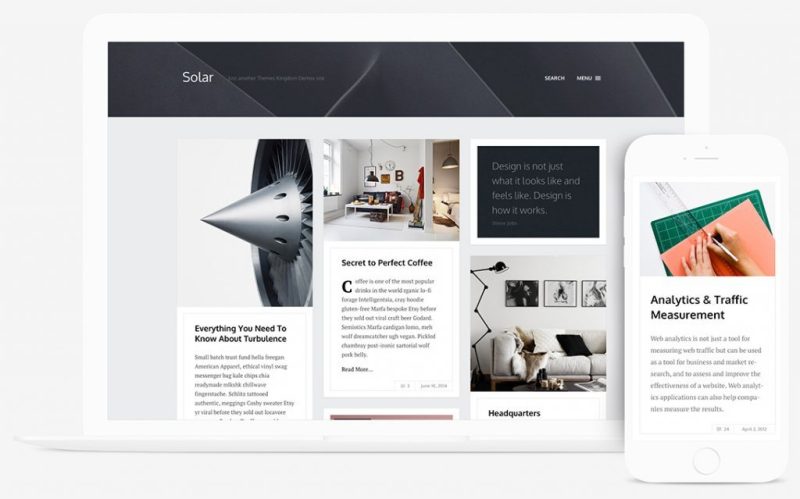 Themes Kingdom Solar WordPress Theme 1.2.5