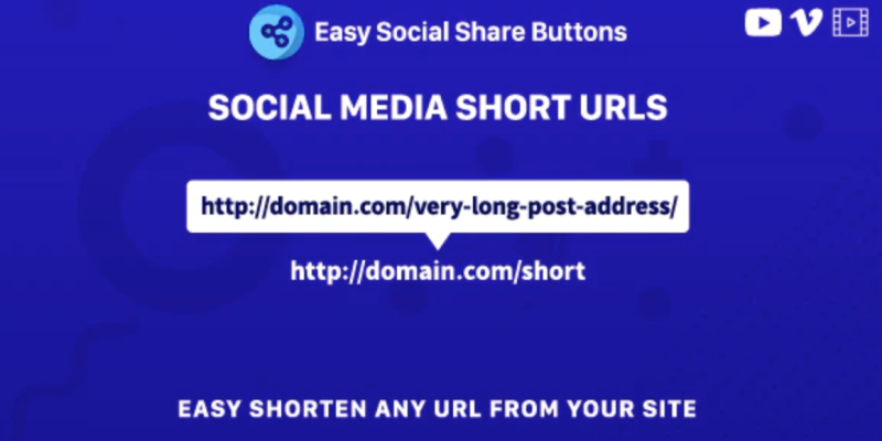 Self Hosted Short URLs – Add-on for Easy Social Share Buttons 3.0