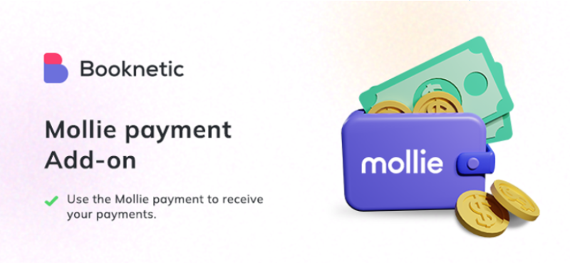 Mollie payment gateway for Booknetic