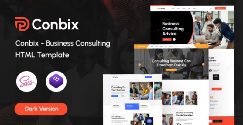 Conbix Business Consulting HTML Template