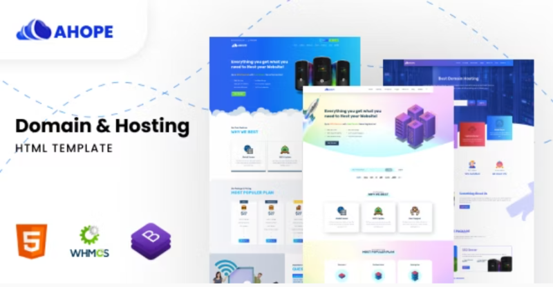 Ahope Responsive HTML Hosting Template