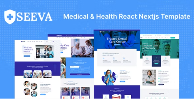 Seeva Medical Healthcare Service React Next Template