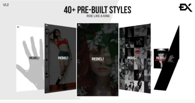 Rebel Creative Portfolio Template