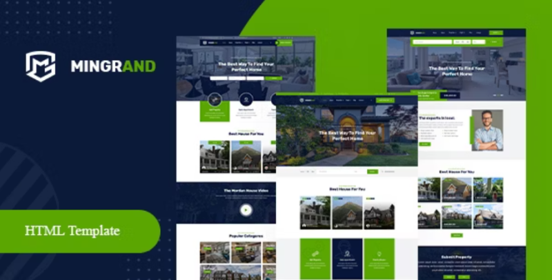 Mingrand Real Estate HTML Template