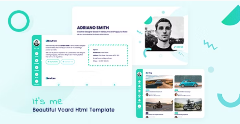 Its me Premium Resume Html Template