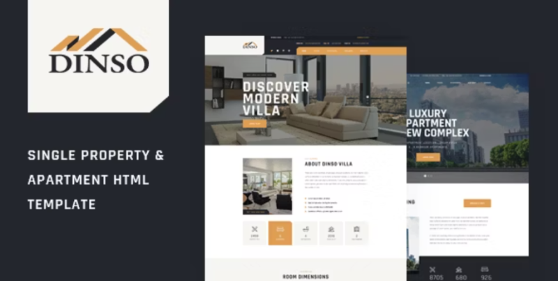 Dinso Real Estate Single Property HTML Template