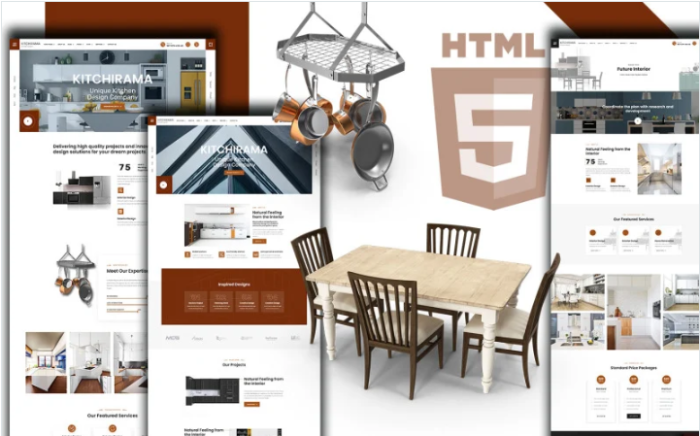 Kitchirama - Kitchen Design And Shop Website Template