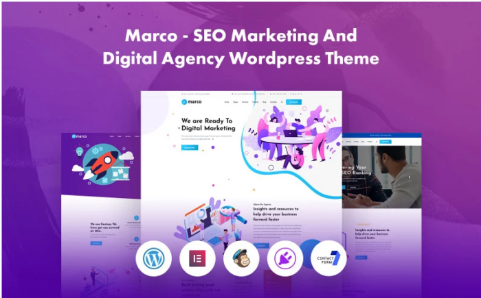 Marco - SEO Marketing And Digital Agency Wordpress Theme