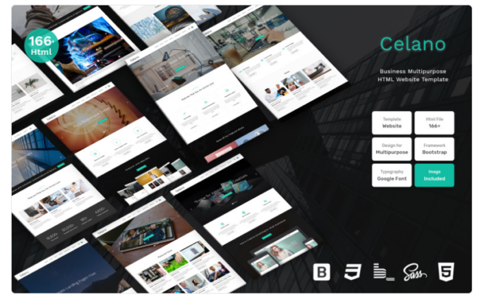 Celano - Business Multipurpose Clean Bootstrap Website Template 1.0