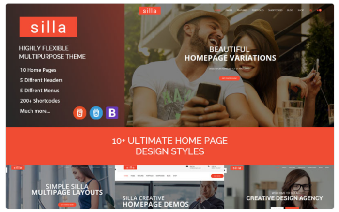 Silla - Responsive HTML5 Business Website Template 1.0