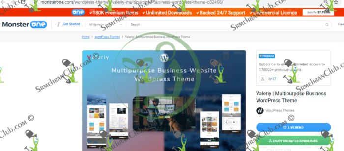 Valeriy | Multipurpose Business WordPress Theme