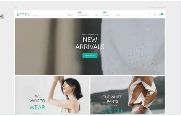 Ketty - Fashion Store Magento Theme