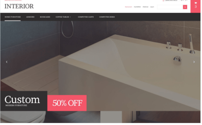 Home Furniture Store Magento Theme