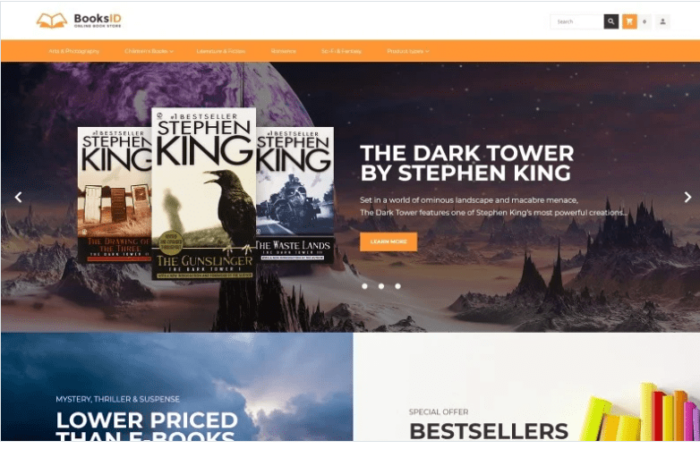 BooksID - Book Store Magento Theme
