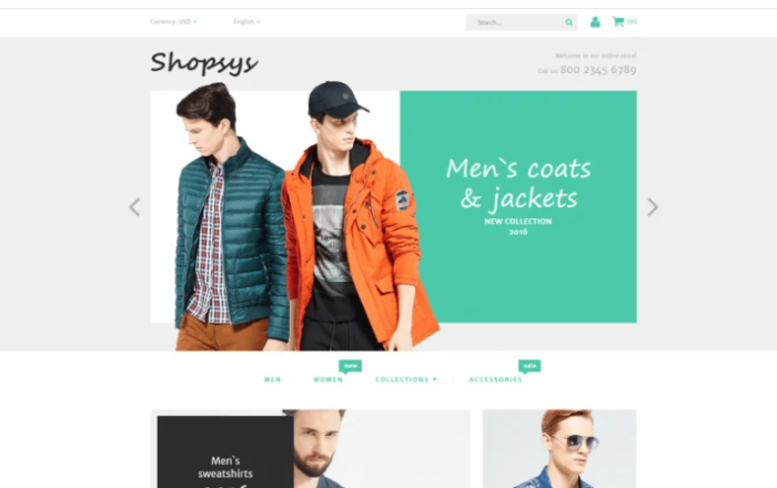Shopsys - Designer Clothing Magento Theme