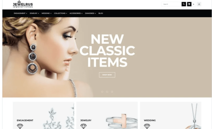 Jewelrus - Jewelry Store Magento Theme