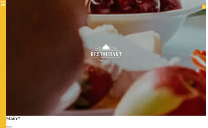 ROOM - Gorgeous Restaurant Joomla Template