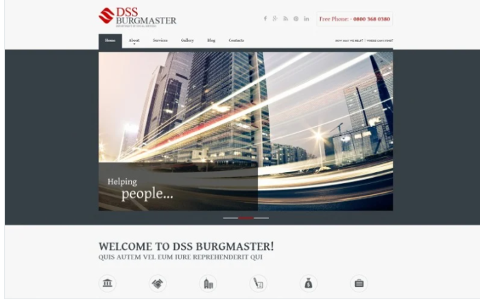 Society & Culture Responsive Joomla Template