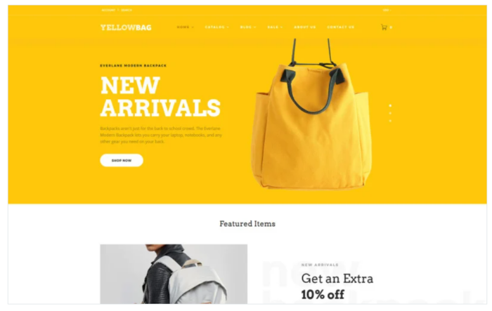 YellowBag - Handbag Responsive Shopify Theme