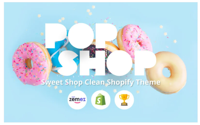 Popshop - Sweet Shop Clean Shopify Theme