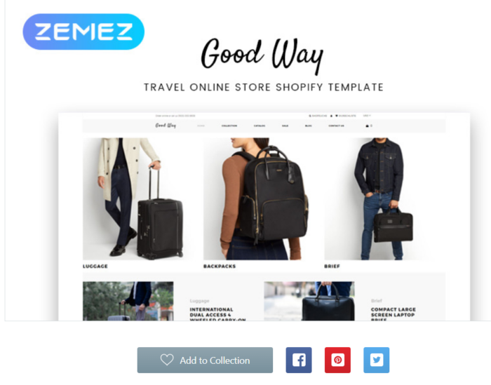 Good Way - Travel Online Store Clean Shopify Theme