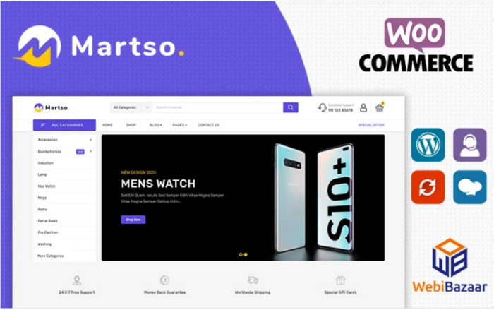 Martso - Multipurpose Electronics Premium WooCommerce Theme