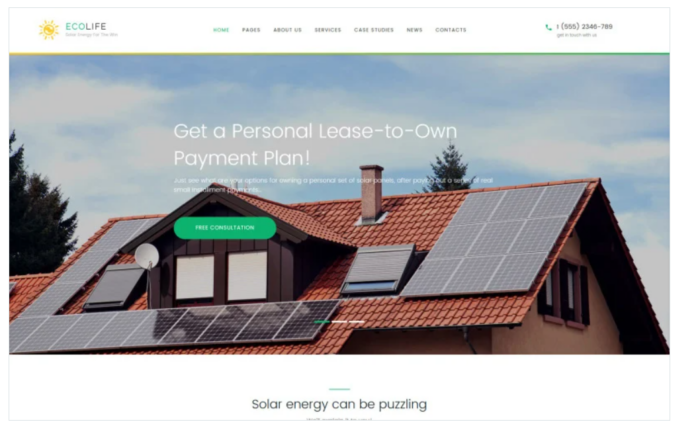 Eco Life - Environment & Ecology WordPress Theme