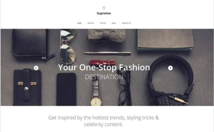 Supreme WordPress Theme